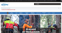 Desktop Screenshot of progarden.fr